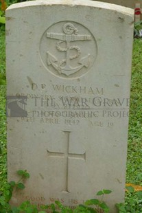 TRINCOMALEE WAR CEMETERY - WICKHAM, DONALD PHILIP